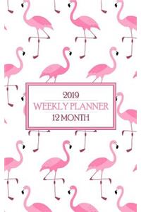 2019 12 Month Weekly Planner