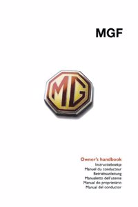 MGF Owner's Handbook