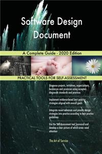 Software Design Document A Complete Guide - 2020 Edition