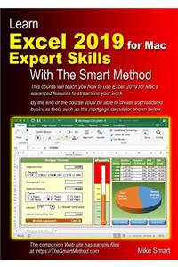 Learn Excel 2019 for Mac Expert Skills with The Smart Method