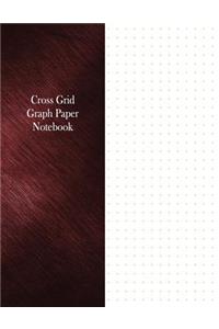 Cross Grid Graph Paper Notebook