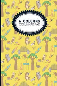 6 Columns Columnar Pad
