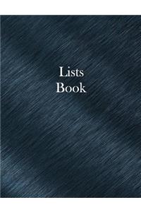 Lists Book