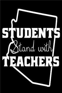 Students Stand With Teachers