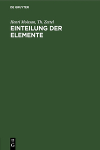 Einteilung Der Elemente