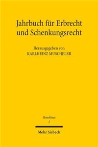 Jahrbuch fur Erbrecht und Schenkungsrecht