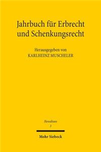 Jahrbuch fur Erbrecht und Schenkungsrecht