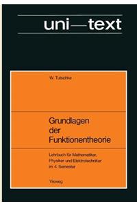 Grundlagen Der Funktionentheorie