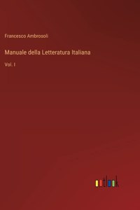 Manuale della Letteratura Italiana