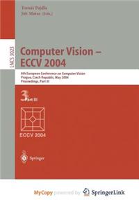 Computer Vision - Eccv 2004