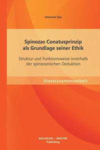 Spinozas Conatusprinzip als Grundlage seiner Ethik