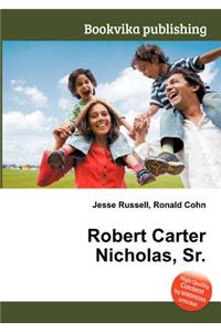 Robert Carter Nicholas, Sr.