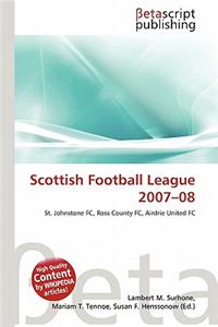 Scottish Football League 2007-08