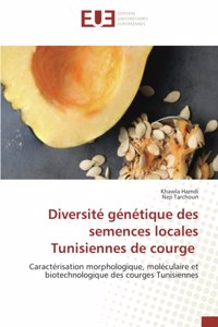 Diversité génétique des semences locales Tunisiennes de courge