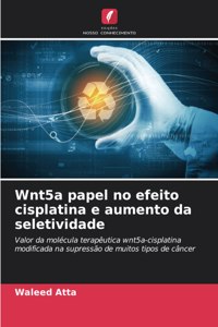 Wnt5a papel no efeito cisplatina e aumento da seletividade