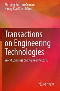 Transactions on Engineering Technologies