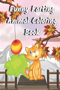 Funny Farting Animal Coloring Book