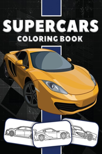 Supercars Coloring Book