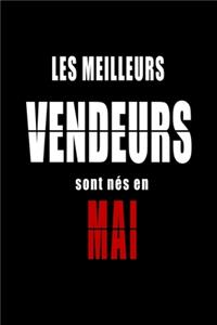 Les Meilleurs Vendeurs sont nés en Mai carnet de notes