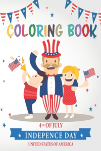 4th Of July Coloring Book