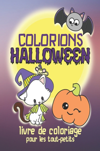 Colorions Halloween - Livre de Coloriage pour les Tout-Petits