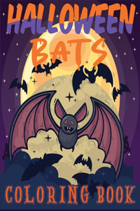 Halloween Bats Coloring Book