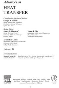 Advances in Heat Transfer