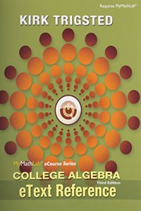 Etext Reference for Trigsted College Algebra