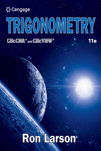 Webassign for Larson's Trigonometry, Single-Term Printed Access Card