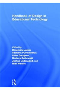 Handbook of Design in Educational Technology