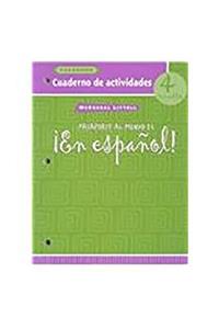 Â¡en EspaÃ±ol!: Cuaderno de Actividades (Workbook) Level 4