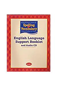 Spelling and Vocabulary English Language Support Booklet and Audio CD Grade 2