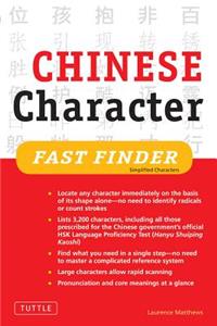 Chinese Character Fast Finder: Simplified Characters
