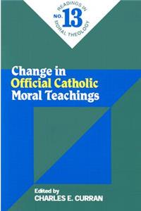 Change in Official Catholic Moral Teachings (No. 13)