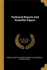 Technical Reports And Scientific Papers