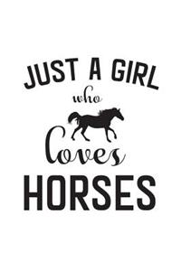 Just A Girl Who Loves Horses