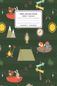 Primary Composition Notebook Grades K-2 Story Journal