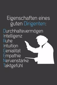 Eigenschaften eines Dirigenten.
