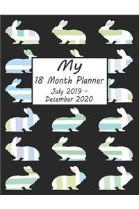 My 18 Month Planner July 2019-December 2020