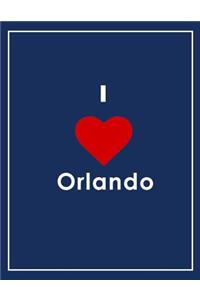 I Love Orlando Notebook