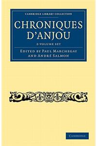 Chroniques d'Anjou 2 Volume Set