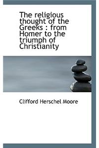 The Religious Thought of the Greeks