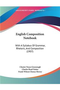 English Composition Notebook