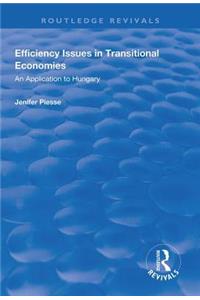Efficiency Issues in Transitional Economies