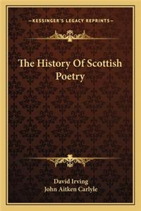 The History Of Scottish Poetry