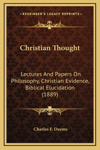 Christian Thought