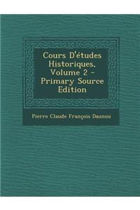 Cours D'Etudes Historiques, Volume 2