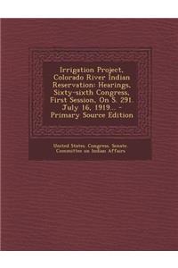 Irrigation Project, Colorado River Indian Reservation