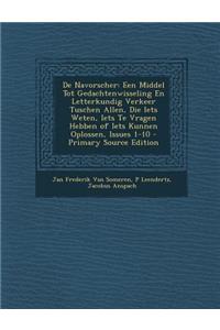de Navorscher