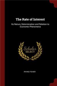 The Rate of Interest